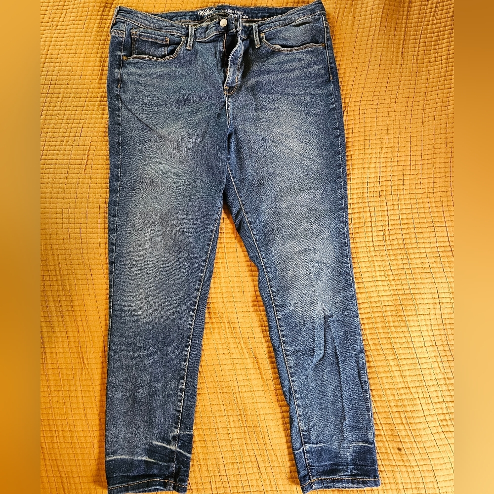 Mossimo high rise skinny jean sz 18